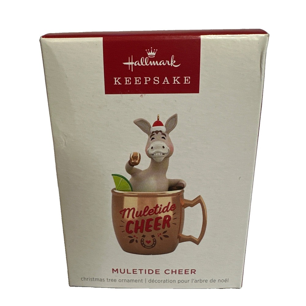 Hallmark Keepsake "Muletide Cheer"Ornament New In Box